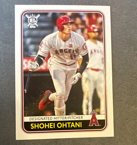 Topps 2020 Big League Shohei Ohtani Base Set #28 Los Angeles Angels
