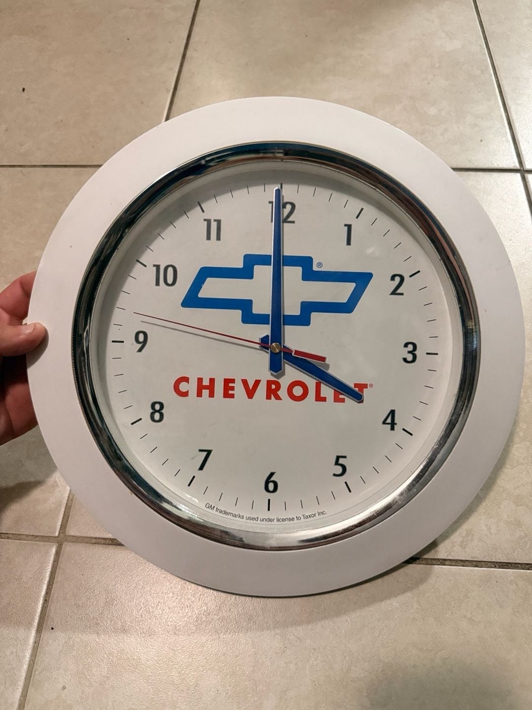 Chevrolet Wall Clock Version 2 – ,