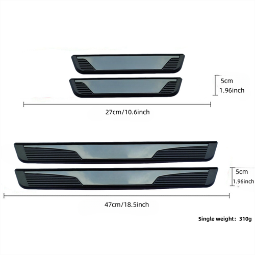 Door Sill Scuff Plate Protector Sticker Trim ForHonda Ridgeline Car Accessories - Picture 11 of 11