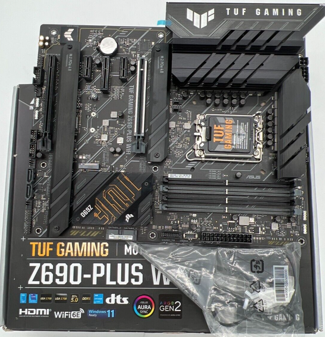 ASUS TUF Gaming Z690-Plus WiFi DDR5 LGA 1700 ATX Intel Motherboard