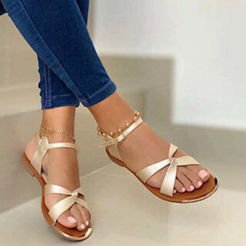 flat sandals open toe