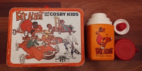 1973 FAT ALBERT CosbyKids TV-Serie Metall Brotdose mit Thermoskanne von: King Seeley - Bild 1 von 12