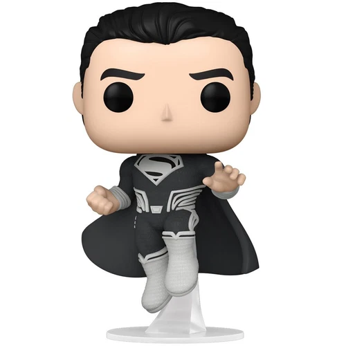 Funko Pop! DC: Justice League The Snyder Cut - Black Suit Superman Vinyl Figure