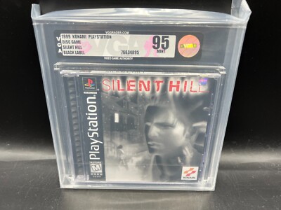 Silent Hill BLACK LABEL Sony PS1 VGA 95 FACTORY SEALED