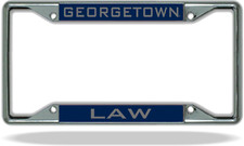 Georgetown LAW License Plate Frame