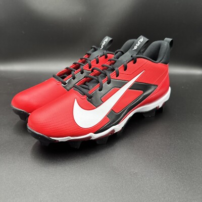 Nike Alpha Menace 4 Varsity Football Cleats, University Red