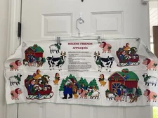 VIP Cranston Holiday Friends APPLIQUES Fabric Cut-Out Panel no sew NEW