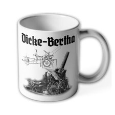 Mug Thick Bertha Cannon Cracker 42cm Photo Bunker 