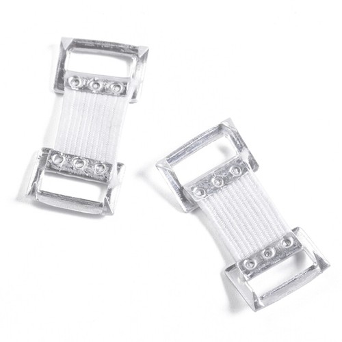 Elastics Bandages Clip Stretch Fabric Alloys Clasps Replacement Fastening Holder - Bild 6 von 13