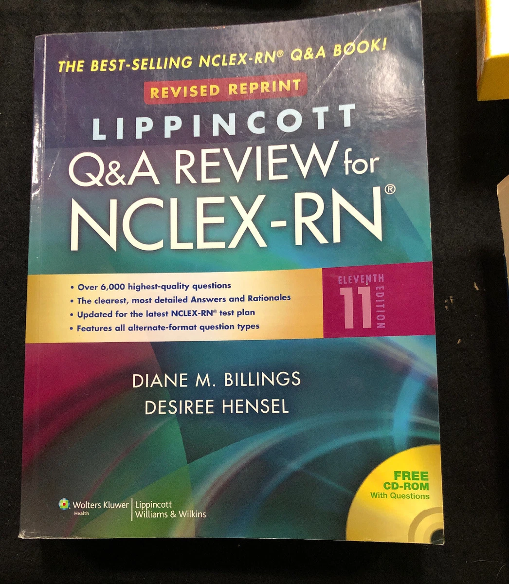 Lippincott's Q&amp;A AND KAPLAN NCLEX Rn Book