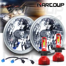 For Jeep Wrangler Jk Tj Cj Pair 7 Inch Round Highlow Beam Drl Led Headlights For Jeep Wrangler Jk Tj Cj Pair 7 Inch Round Highlow Beam Drl Led Headlights
