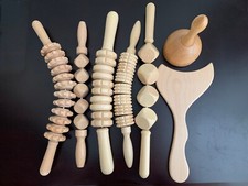 Wood Therapy Tools Set 2 / Maderoterapia Colombiana Kit 7 Pcs