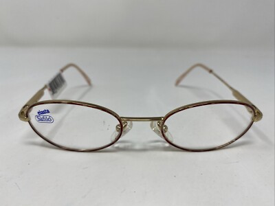 Safilo Elasta Italy J2743 8VE 44-18-125 Rose Marble/Gold Eyeglasses Frame TG99