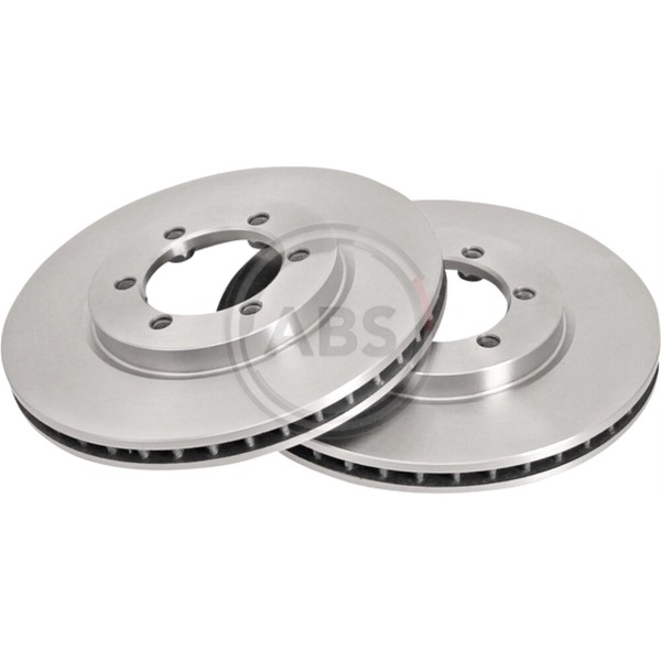 A.B.S. 2X Bremsscheibe Vorne 278 BelüFtet FüR Ssangyong Musso FJ Rexton-image