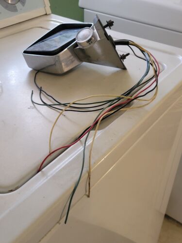 Vintage 85-89 Lincoln town car power heated mirror with built-in thermometer - Picture 3 of 12