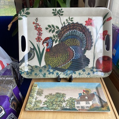 John Derian for Target Thanksgiving Turkey Fall Melamine Serving