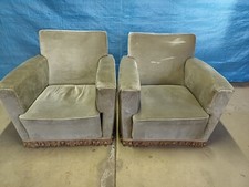 COPPIA POLTRONE DESIGN ANNI 40