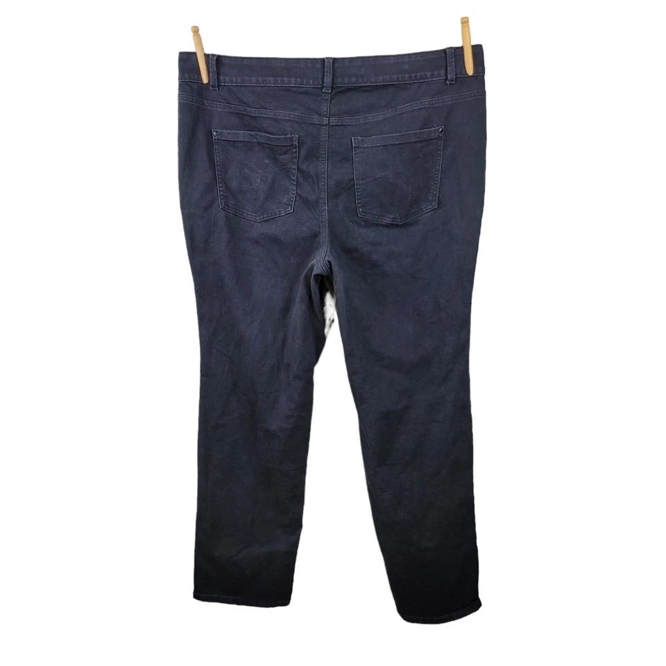 Maurices Plus size 20W Denim Pants Black Jean Ever Flex High Rise Stretch - Image 3 of 4