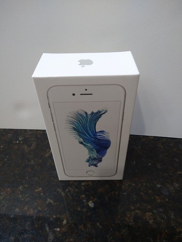Apple iPhone 6S 128GB Silver EMPTY BOX ONLY w/ Stickers, Paperwork, Earbuds Case - 第 2/10 張圖片