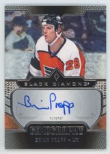 2018-19 Upper Deck Black Diamond Gemography Autographs Brian Propp Auto