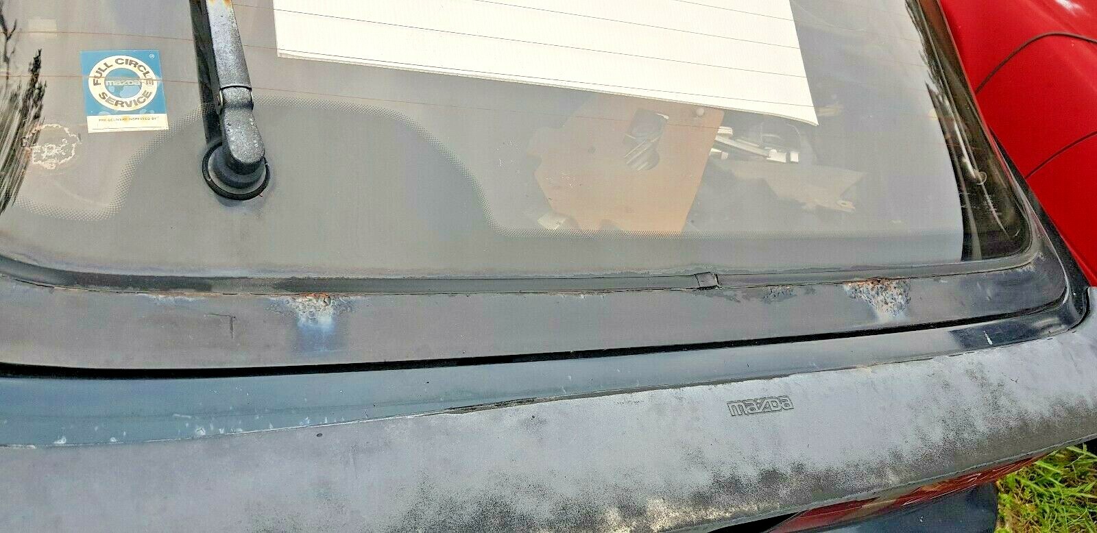 MAZDA RX-7 FC3S 86-91 Infini 10ae Bronze S4 / S5 Rear OEM Hatch Glass ...