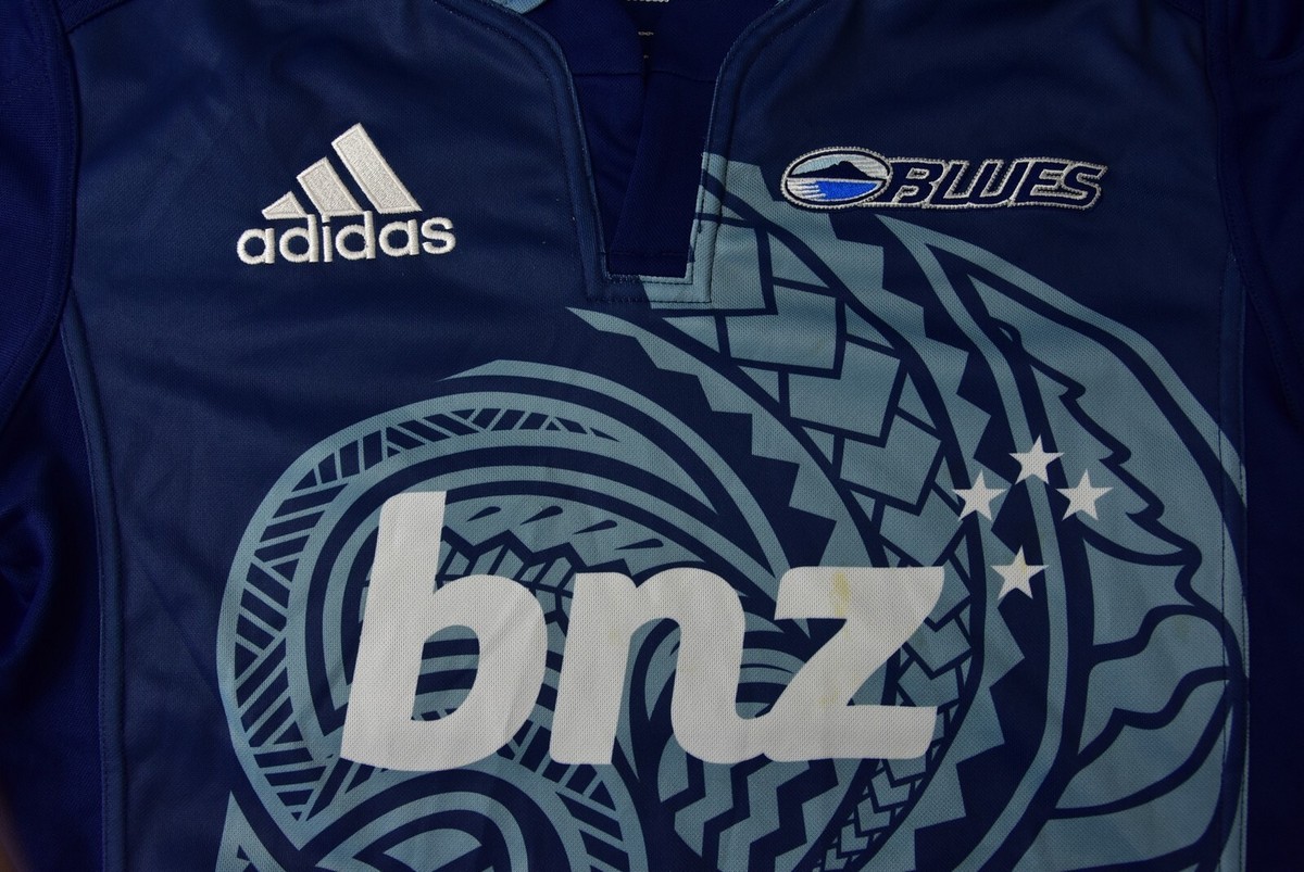 Auckland BLUES NEW ZEALAND Adidas 2013-2014 SUPER RUGBY