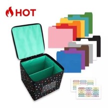 Creative Memories Rainbow Dots Card Pod Dividers Bundle / Tools/Mat Organizers