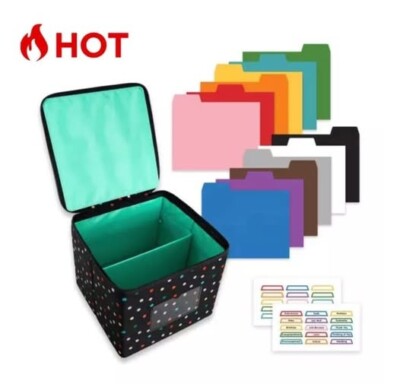 Creative Memories Rainbow Dots Card Pod & Dividers Bundle / Tools/Mat Organizers