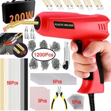 200W 1200 Staple Plastic Welder Kit Soldering Tool Car Bumper Repair Welding Gun