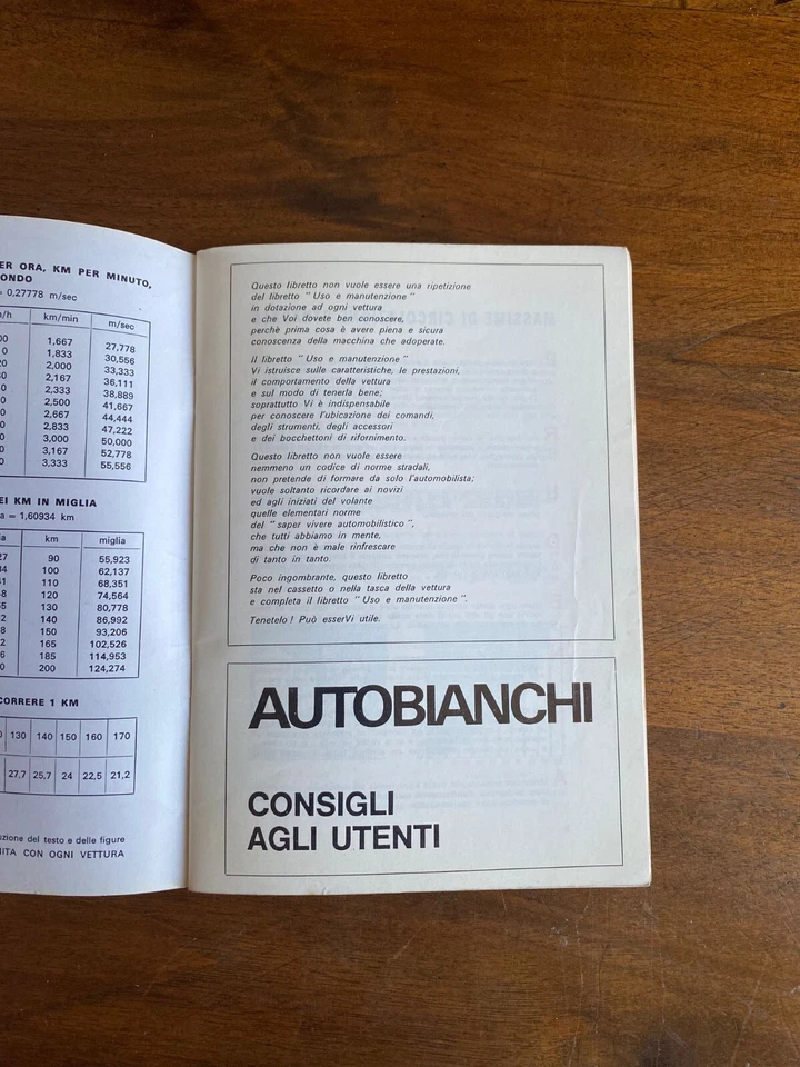 Consigli agli Utenti - Autobianchi - Immagine 3 di 4