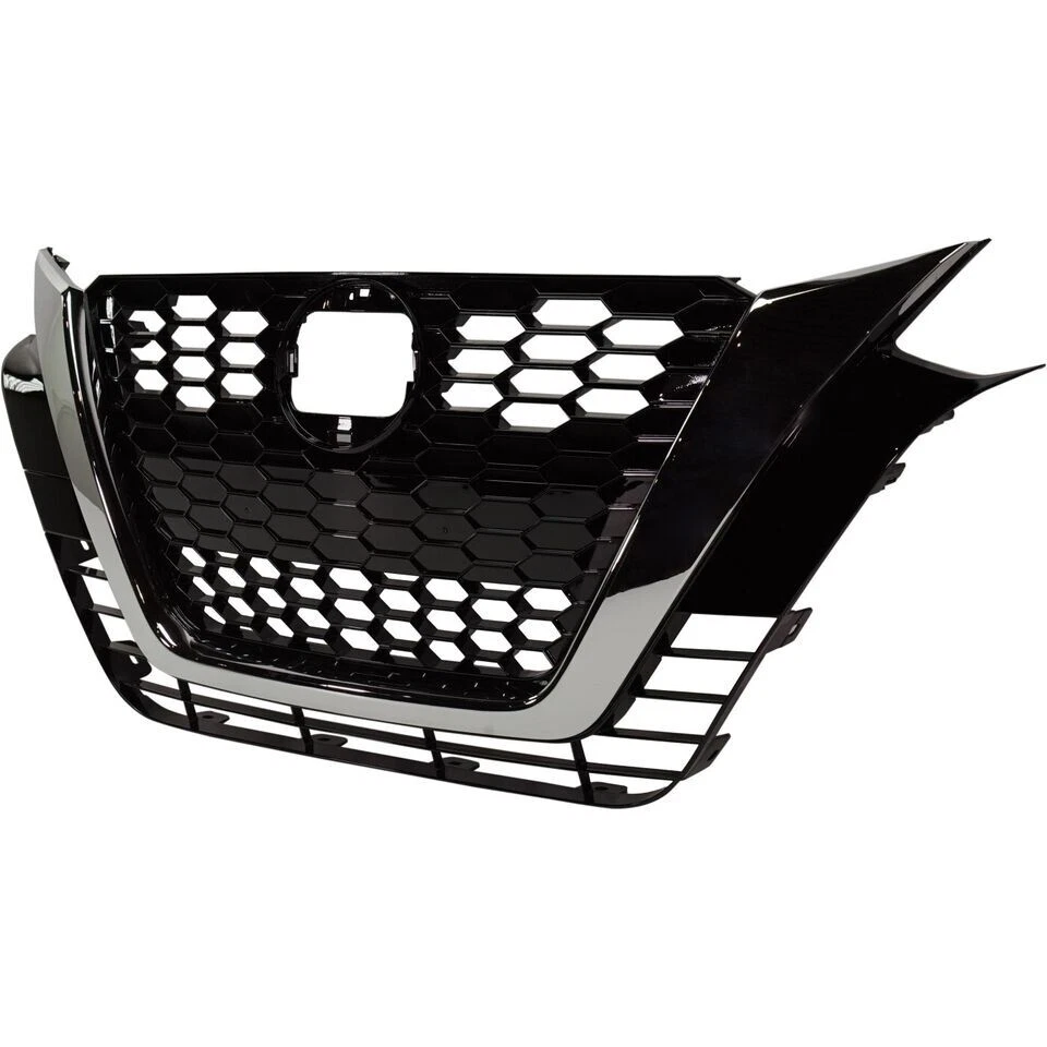 New Front Grille Assembly Black Fits 2019 2020 2021 2022 Nissan Altima NI1200292 Foto 4 de 4
