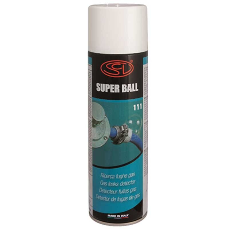 Rilevatore di fughe gas o fughe aria Super Ball bomboletta 500 ml