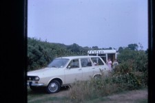 35MM Slide  1970's Renault 12 Estate Car & Caravan kodachrome 