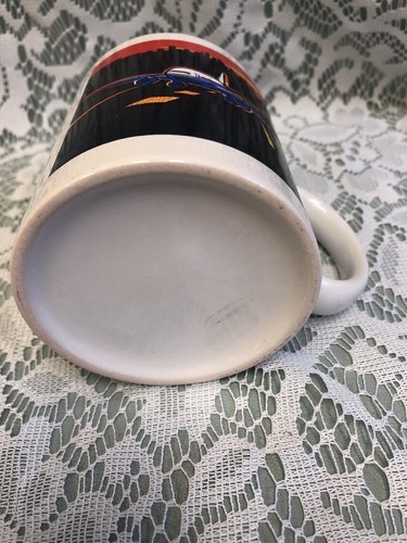 Lot of 2 Vintage Boeing 777 Aviation Mugs Embossed Designs in Color - Picture 6 of 12