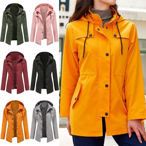 Womens Ladies Wind Water Resistant 