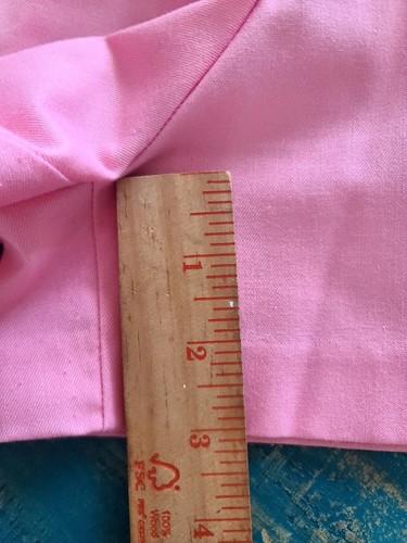 Vtg 1980s Sz 13/14 "Bobbie Brooks" Pink High Waisted Shorts w/ Striped Belt - Picture 7 of 9