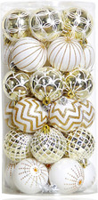 30 Pcs Christmas Balls Ornaments Shatterproof Festive Hanging Christmas Decor