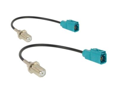 Alpine KAE-FC2F Antenna Adapter F-Connector to FAKRA Alpine TUE-T220DV NEW