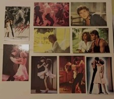 9 carte postale cinéma film  Dirty Dancing Patrick Swayze Jennifer Grey 