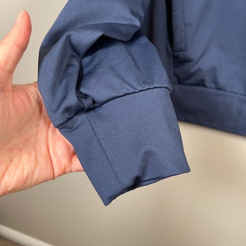 Zero Restriction Evie Mock Neck Top Size Medium Blue Golf Athletic Active Travel - Picture 7 of 10