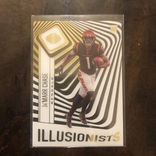 2021 Illusions Football #ILL-16 JaMarr Chase ILLUSIONISTS Acetate ROOKIE RC 