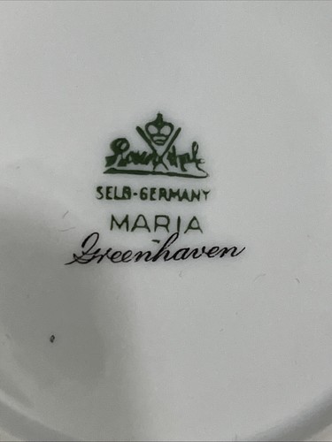 ROSENTHAL GERMANY MARIA GREENHAVEN Set Of 2 Dessert, Sauce Bowls 5 3/8” D - Picture 3 of 5