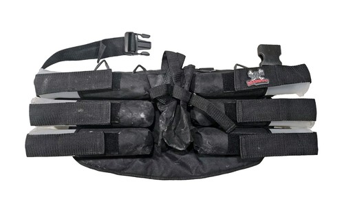 MAD DOG Paintball 840 Rd 6+1 Harness Pack & 6 140 Ammo Pods Feeder Loader Hopper - Bild 1 von 3