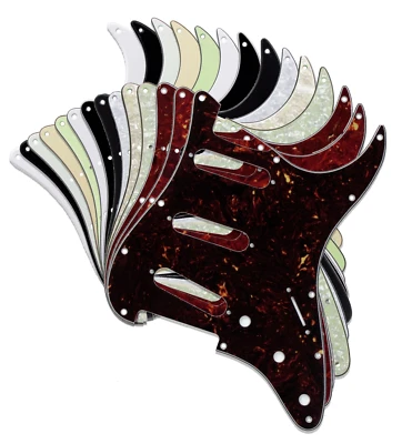 GUITAR ANATOMY Pickguard Stratocaster Strat Per Chitarra Fender USA MEX FIT SSS