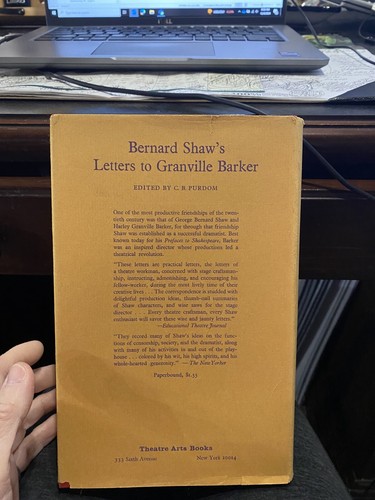 Ellen Terry and Bernard Shaw a Correspondence by Christopher St John GoodHC 1949 - Picture 2 of 5