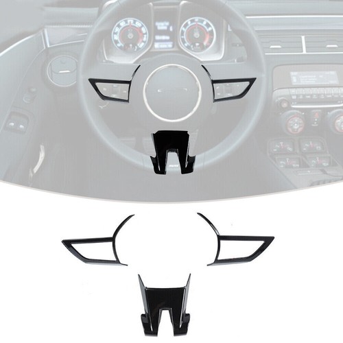 18pcs Full Set Interior Dashboard Cover Trim Kit For Chevy Camaro 2010-11 Black - Picture 2 of 11