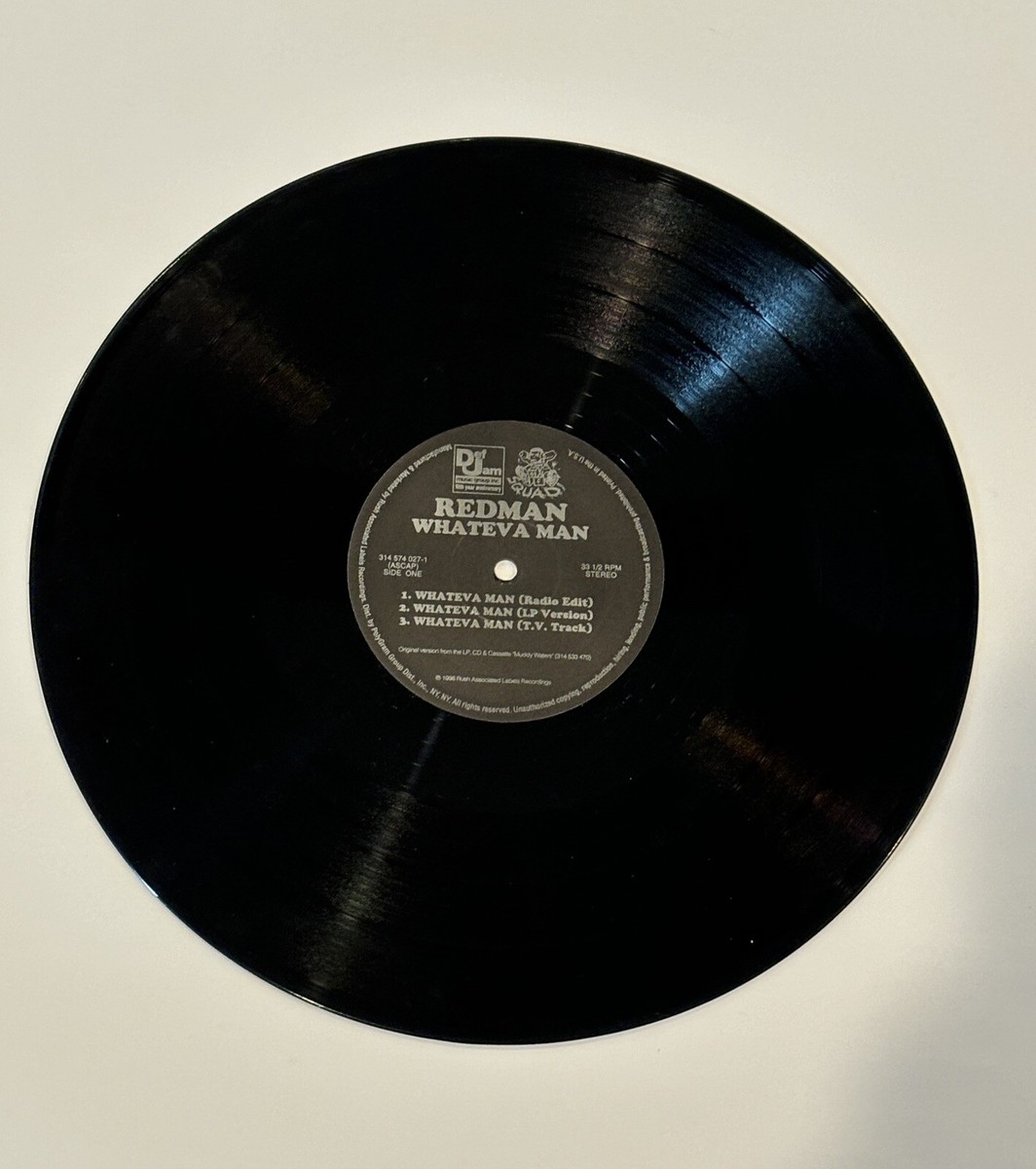 Redman – Whateva Man 12inch Redman - Whateva Man Original 1996 Press 12
