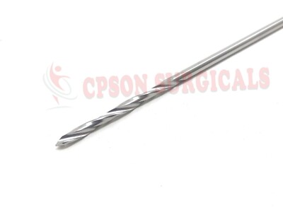 Veterinary Drill Bit 4.3mm Length 250 mm Surgical Instrument SS