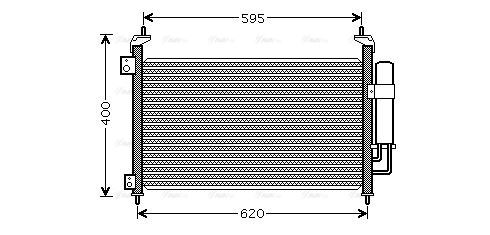 HD5213D AVA Condenser FIT HONDA CIVIC (2006) 1.8 IVTEC