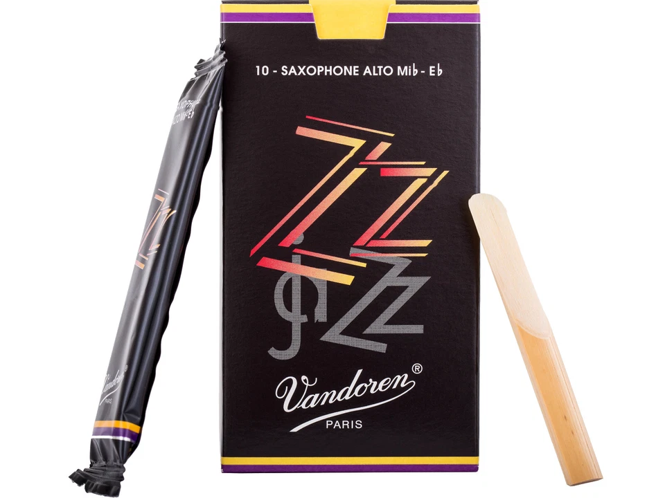 Vandoren ZZ Alto Saxophone Reeds 2 Gauge, SINGLE REED